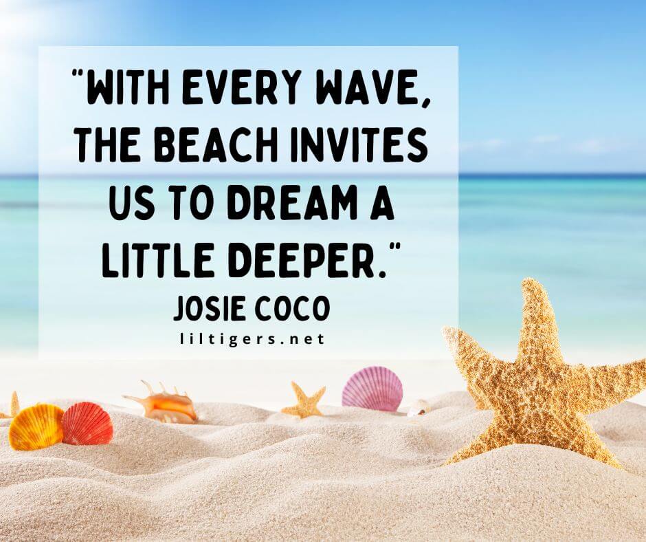 Positive Quotes About the Beach for Kids