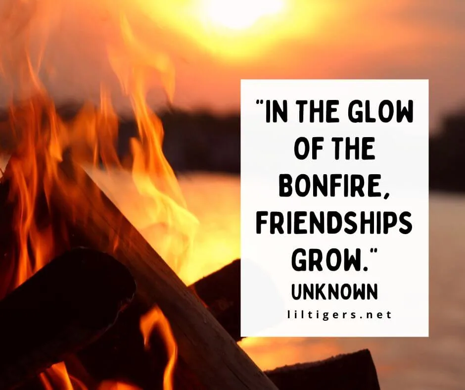 Bonfire Sayings for Kids