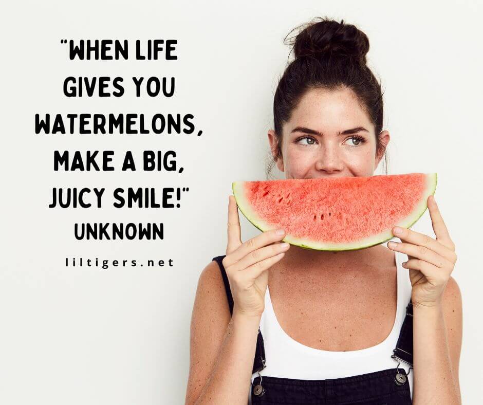 sweet Watermelon Sayings for Kids