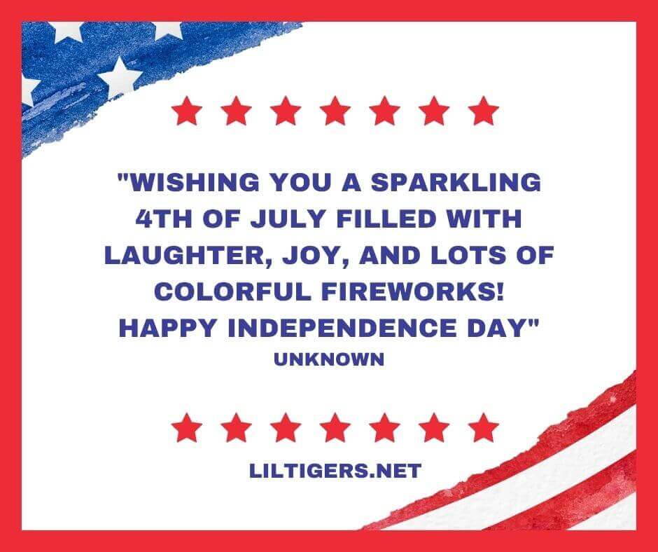 Happy 4th of July Wishes for Kids