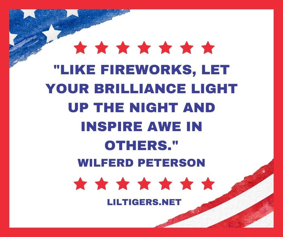 Firework Inspired 4th of July Quotes