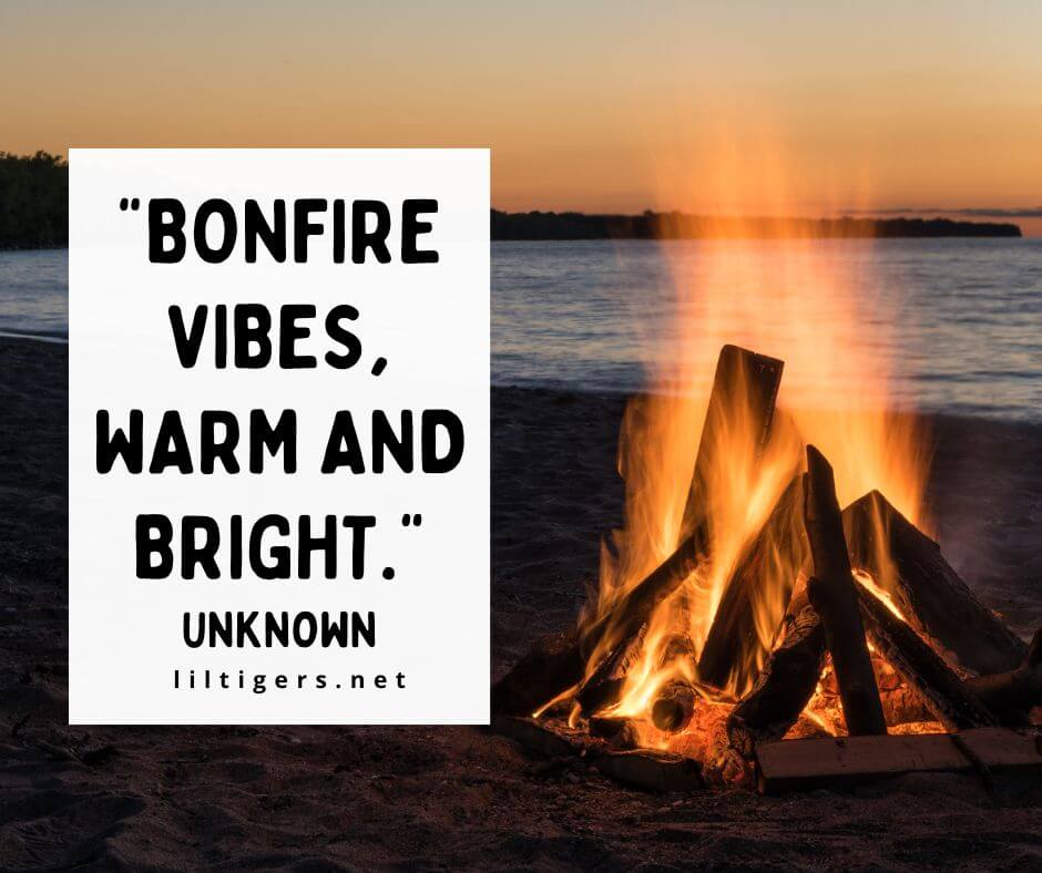 fall Bonfire Sayings for Kids