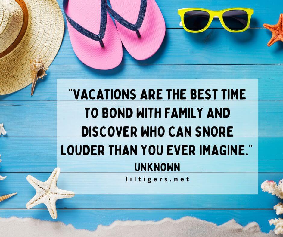 funny family vacation quotes for kids