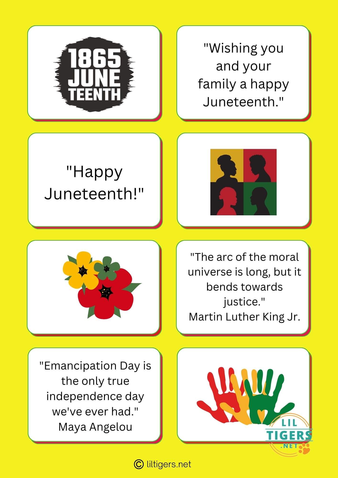 free printable juneteenth quotes for kids