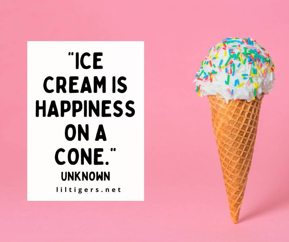 Cool Ice Cream Quotes for Kids