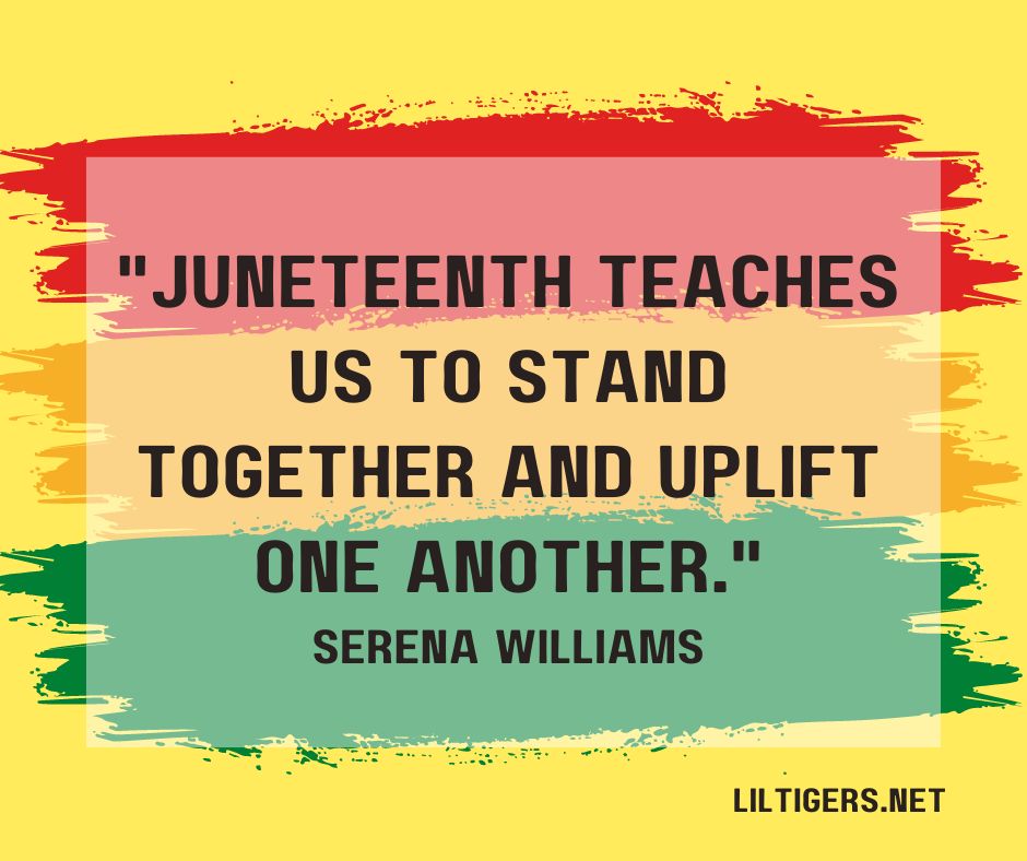 Juneteenth Quotations for kids