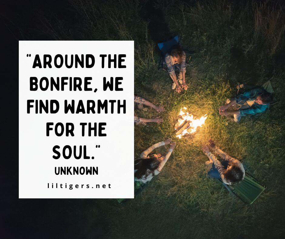 bonfire quotes short