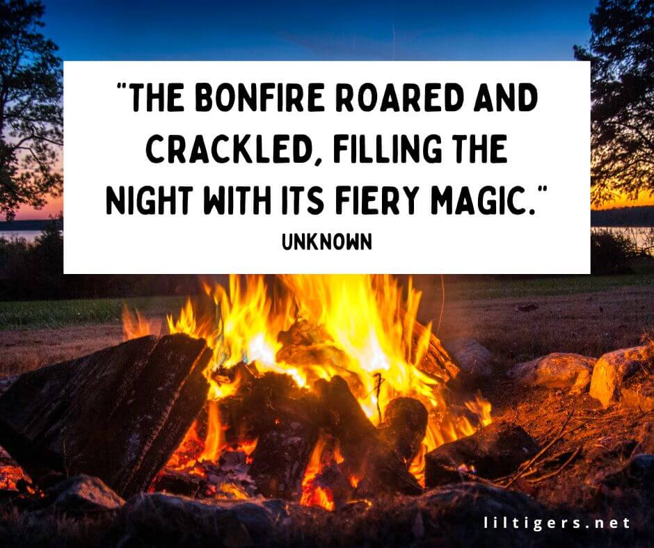 Funny Bonfire Quotes for Kids