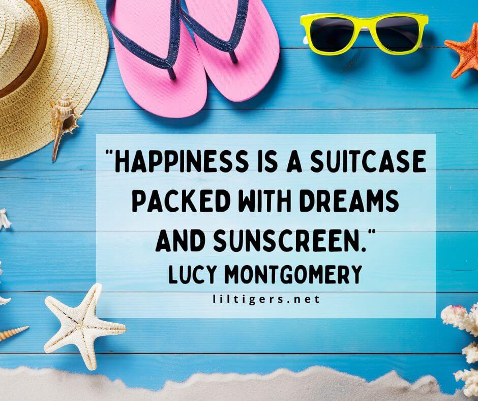 happy quotes for vacation