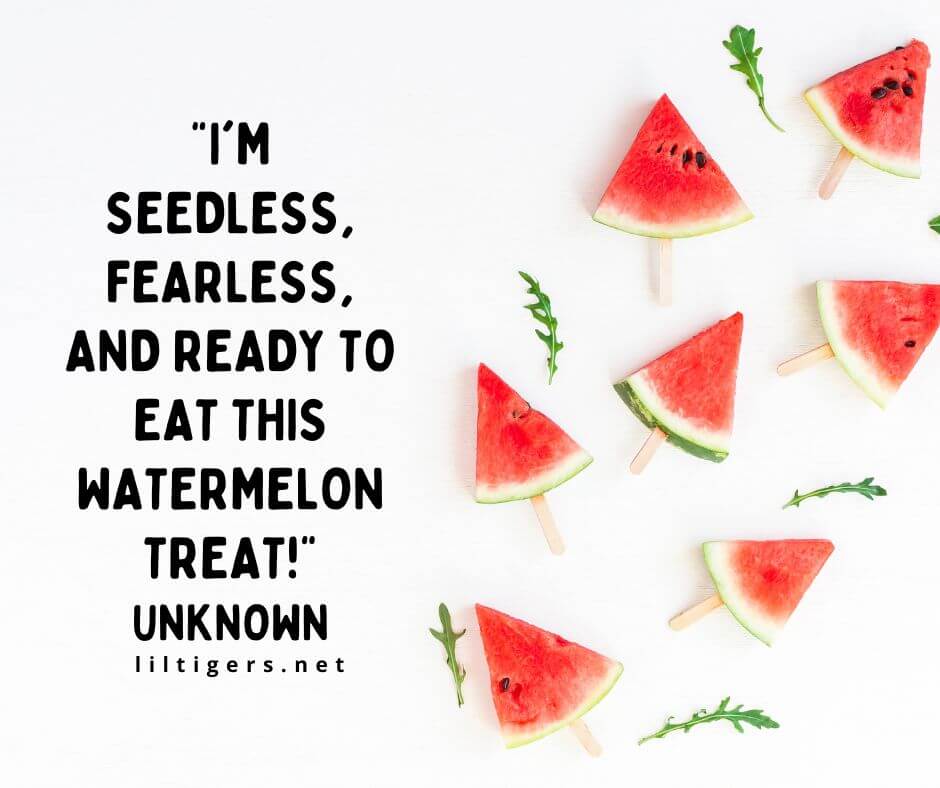 Watermelon Quotes for children