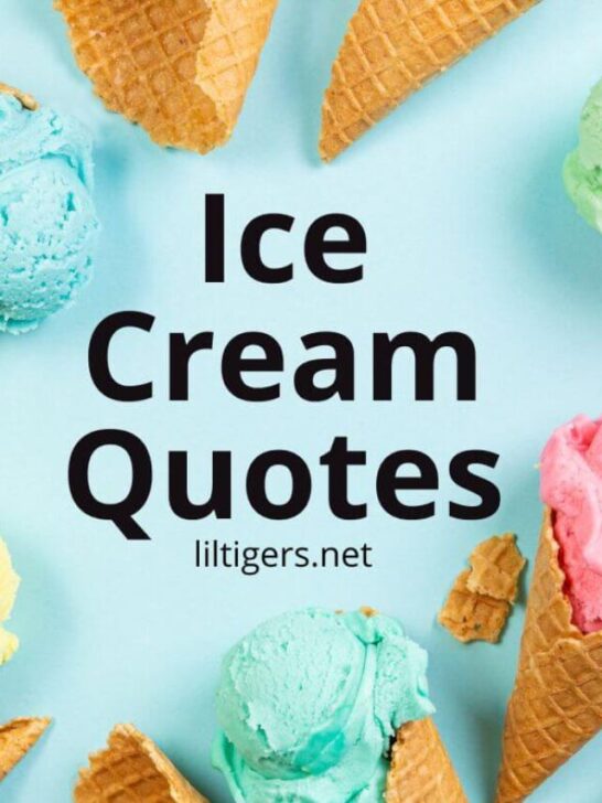 ice cream quotes for kids