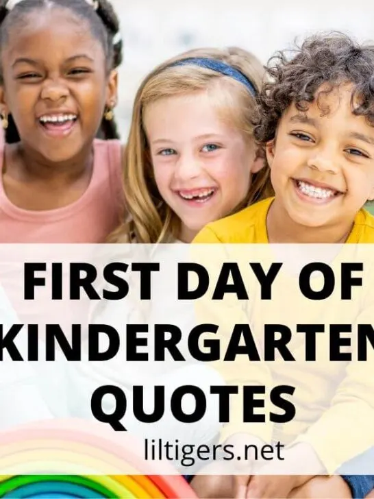 first day of kindergarten quotes for kids