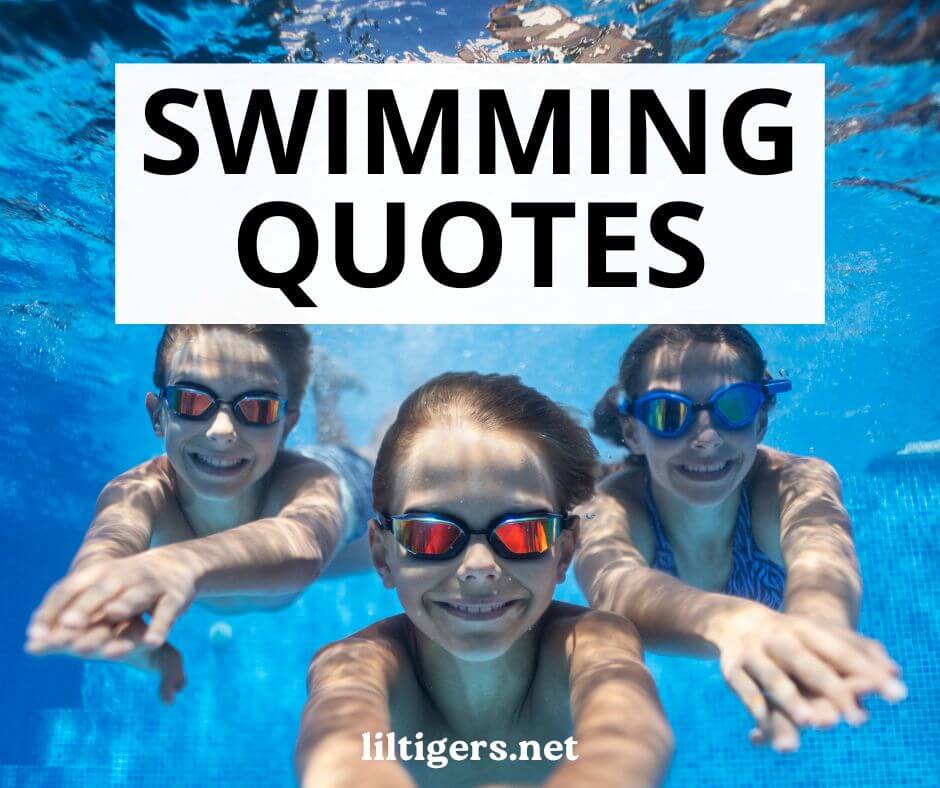 fun swimming quotes for kids
