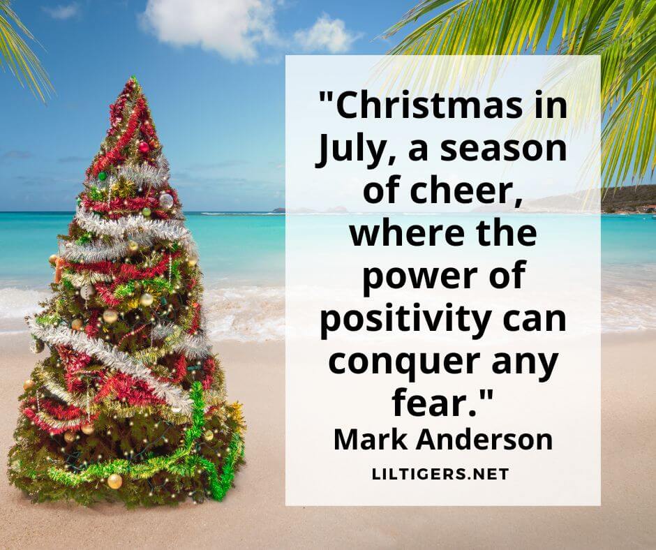 happy christmas in july messages for kids