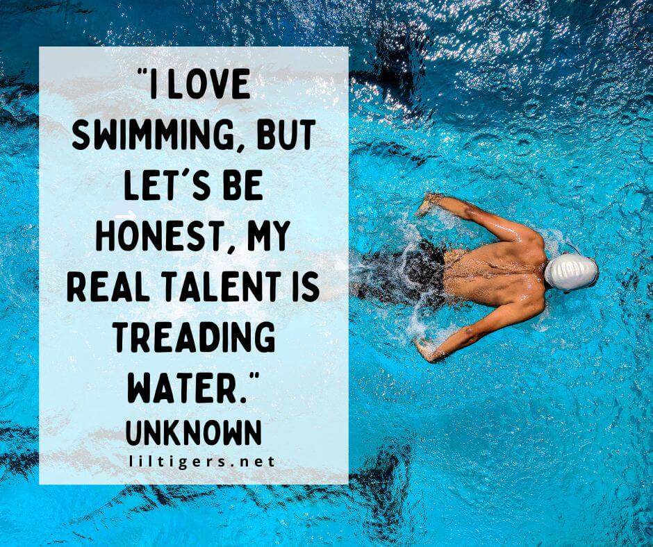 fun swimming quotations for kids
