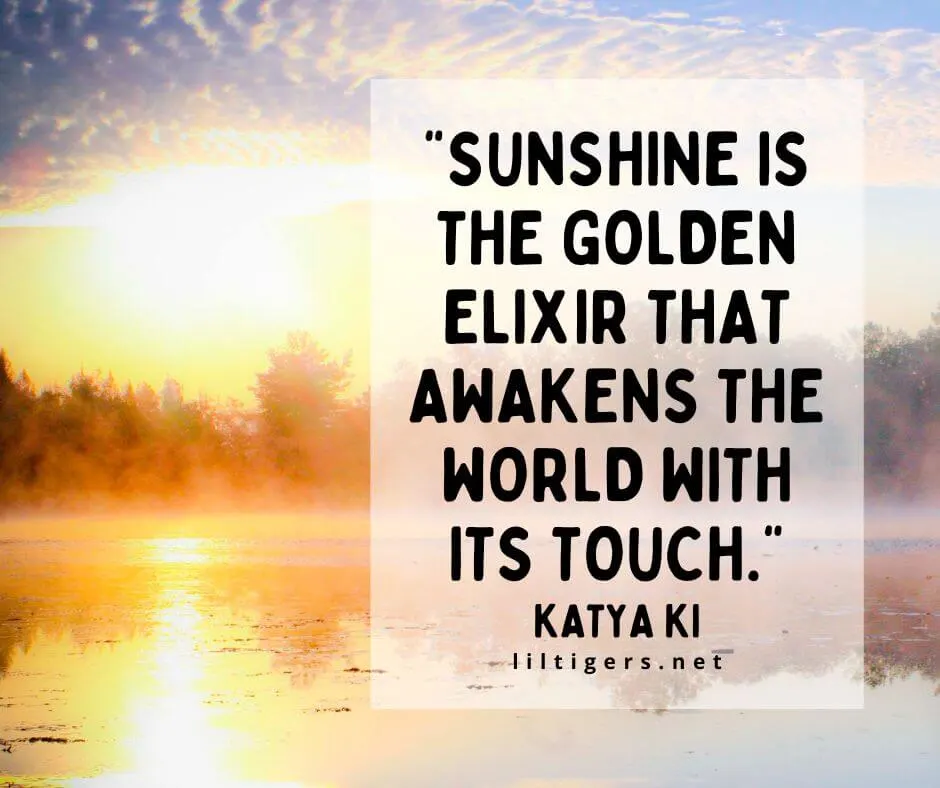 sun shine quotes for kids