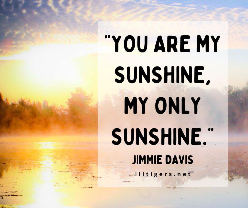 Sunshine Sayings for Kids