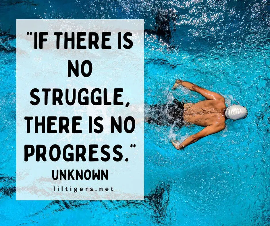 motivational swim sayings for kids