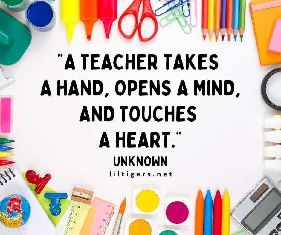 First Day of Kindergarten Quotes from Teachers