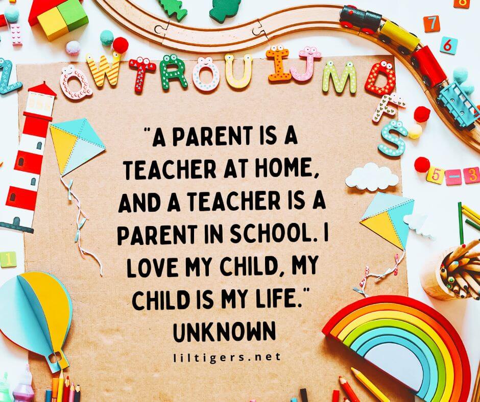 First Day of Preschool Quotes from Parents