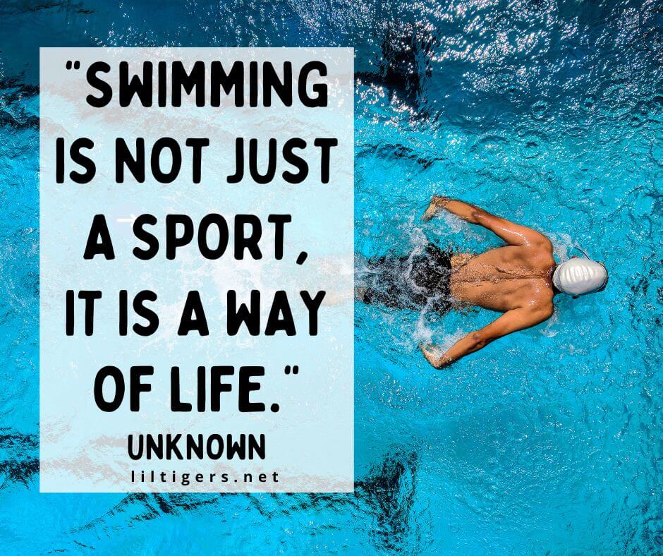 Swimming Sayings for Kids