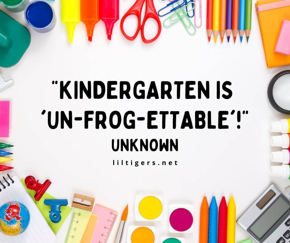fun first day of kindergarten puns