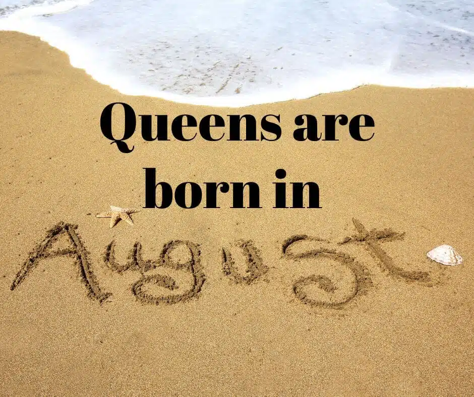 birthday August Quotes