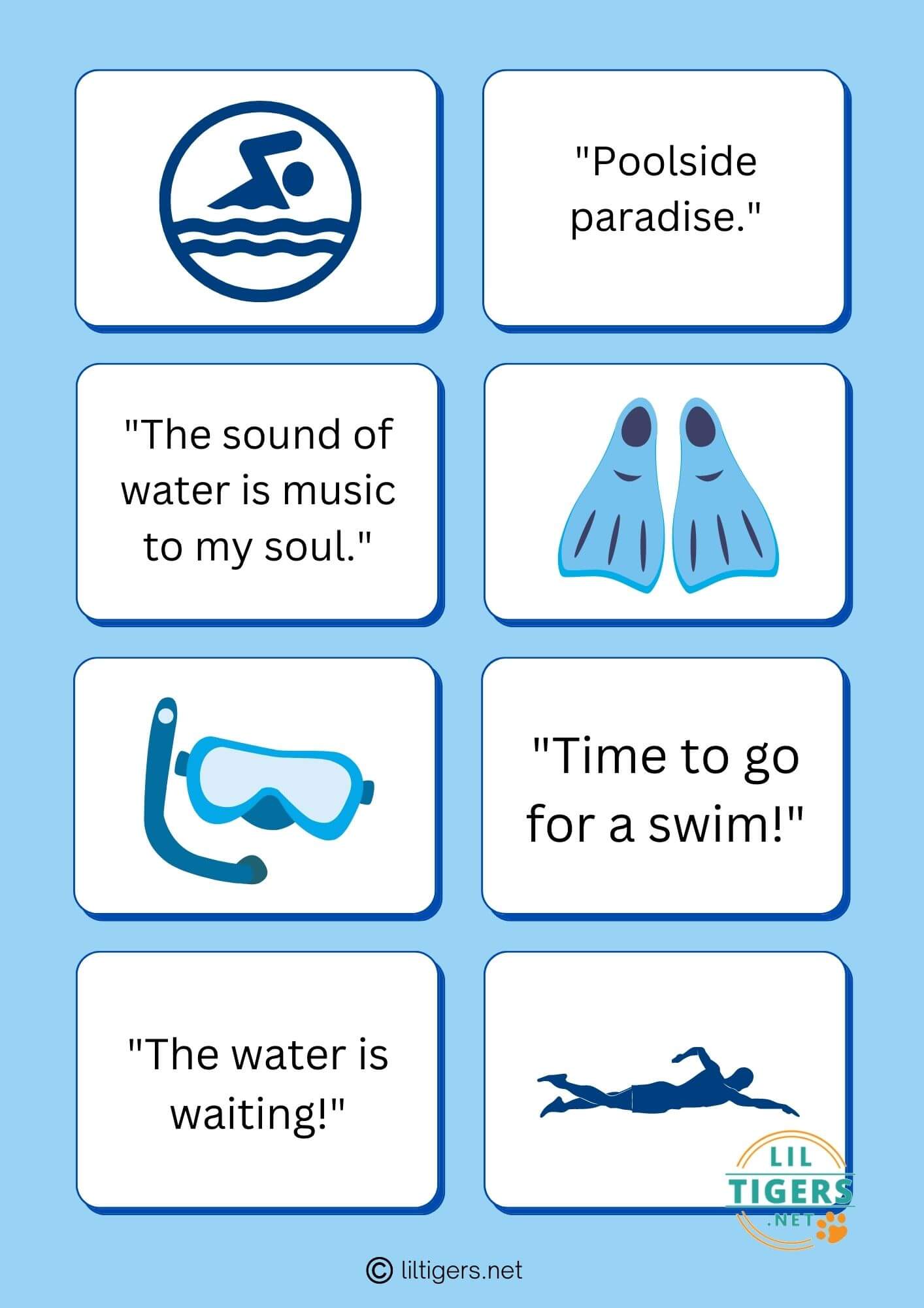 swimming quotes for kids