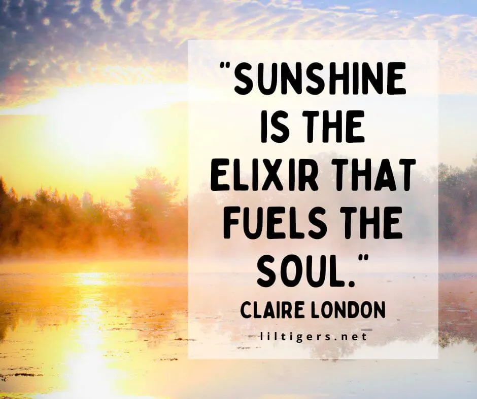 Short Sunshine Quotes