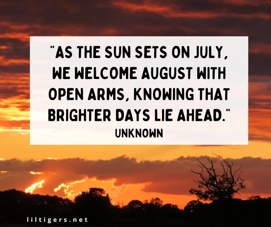 Hello August Quotes 2023
