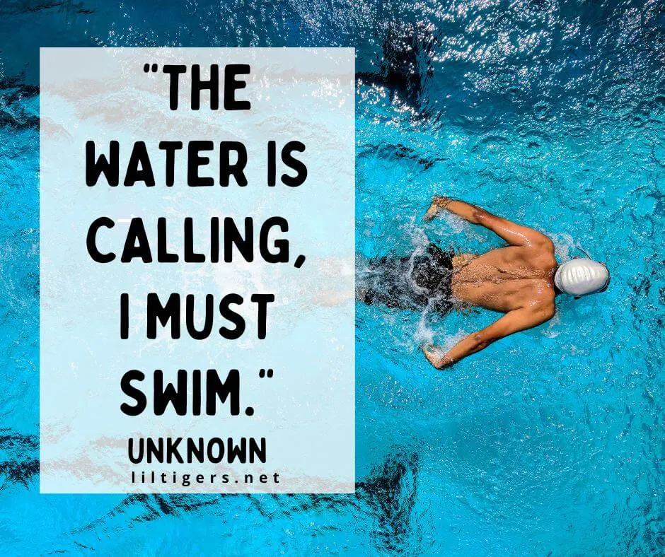 swimming quotes short