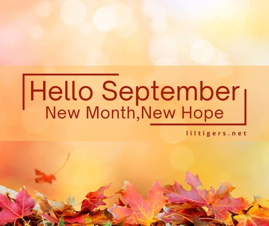 New Beginning September Quotes and Sayings