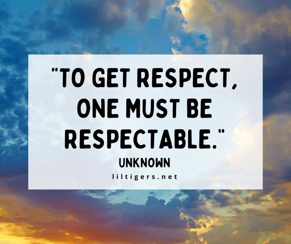 Self Respect Quotes for Kids