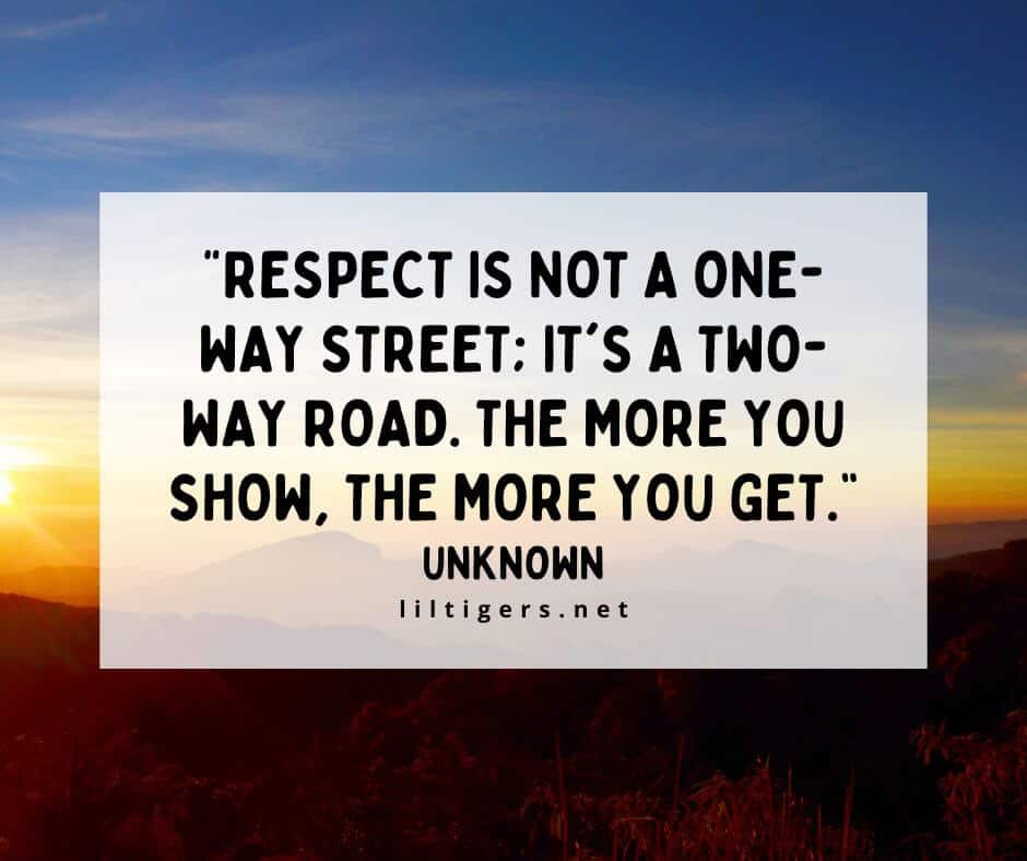 Respect Quotes for Students