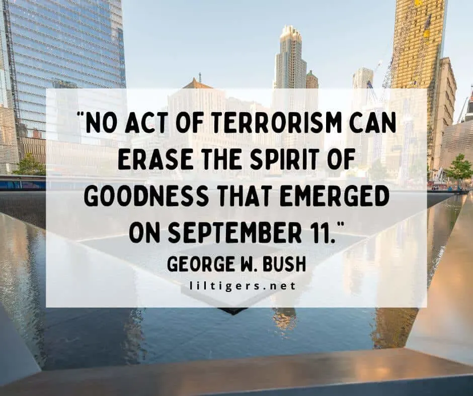 Remembering September 11 Quotes for Kids