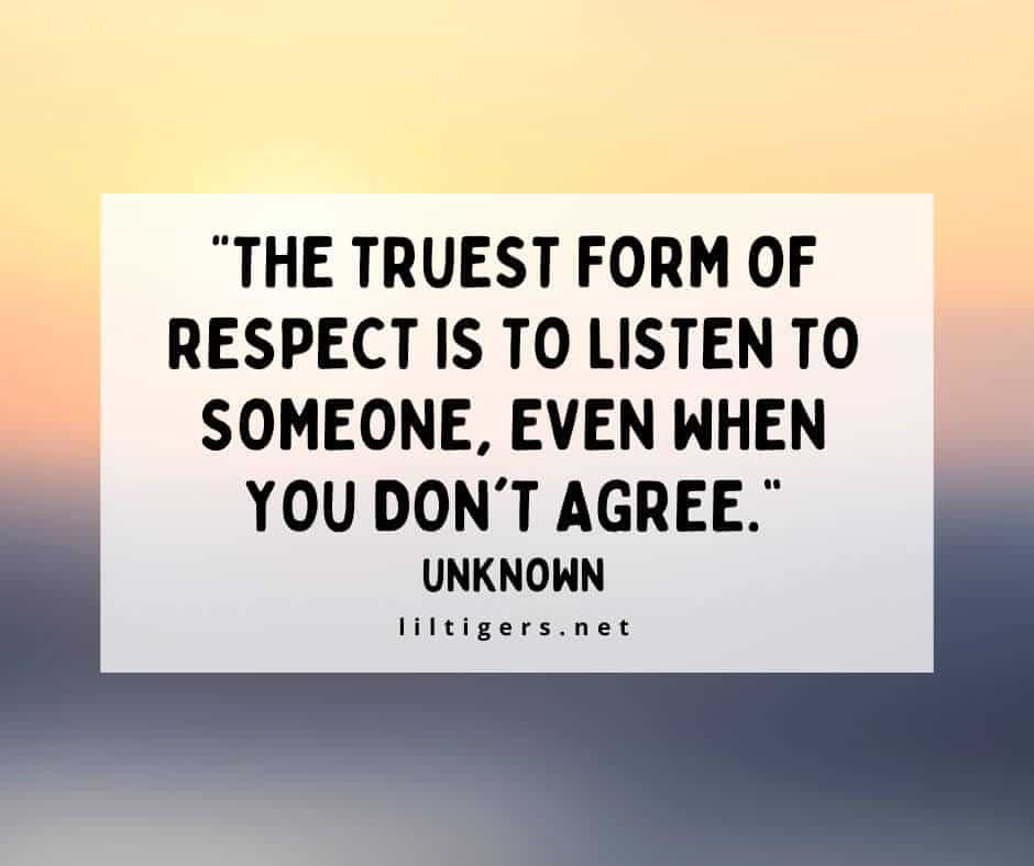 Kids Quotes on Respect