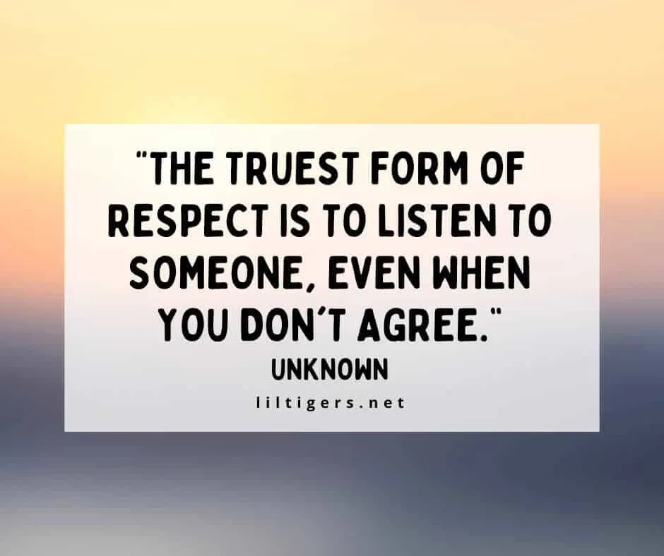 Kids Quotes on Respect