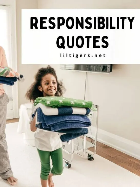 responsibility quotes for kids