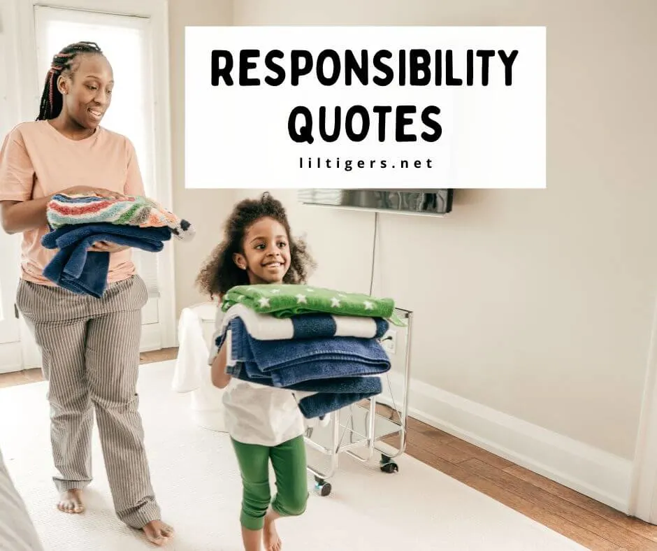 responsibility quotes for kids