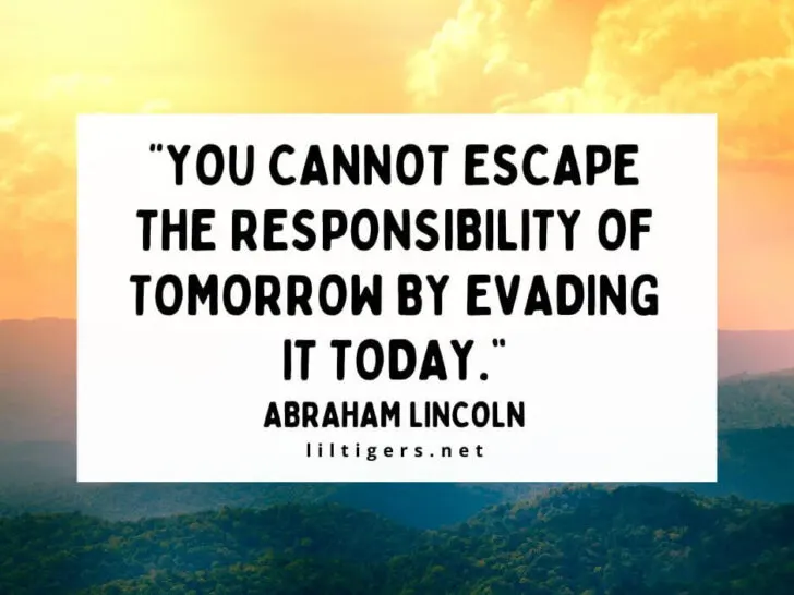 Inspiring Responsibility Quotes