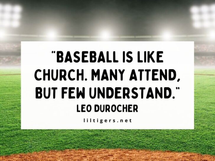 Inspirational Baseball Quotes for kids