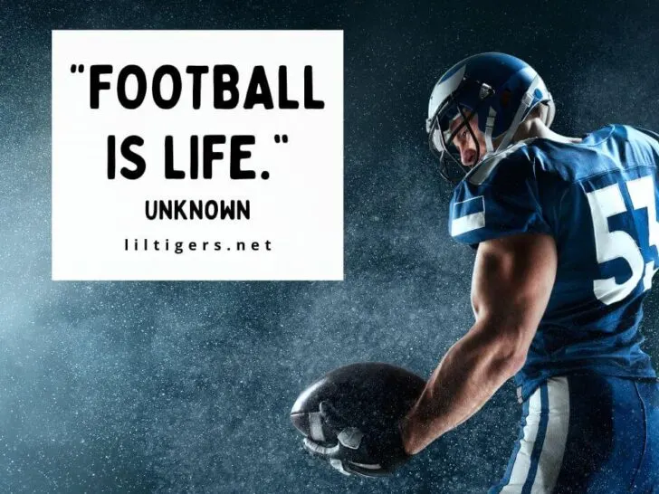 i love football quotes for kids