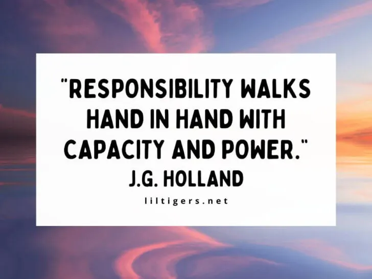 Responsibility Quotes for Students