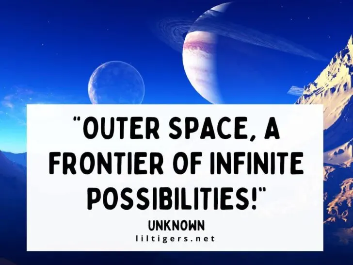 Outer Space Quotes for Kids