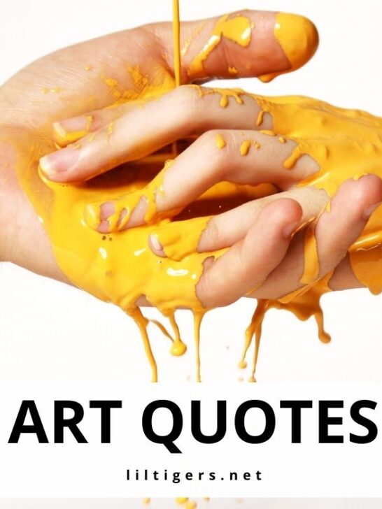 art quotes for kids