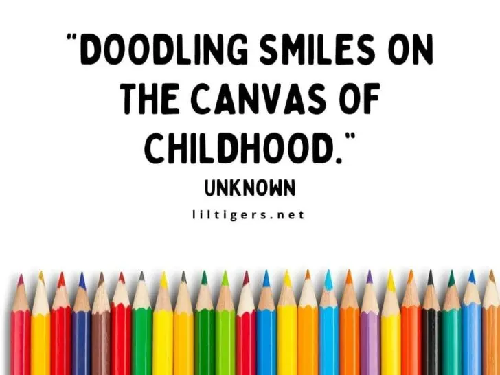 quotes on drawings for kids