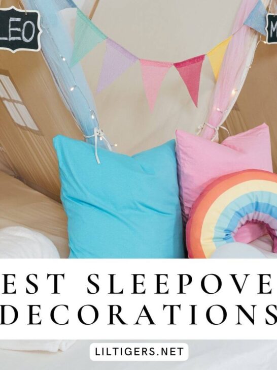 sleepover party decorations